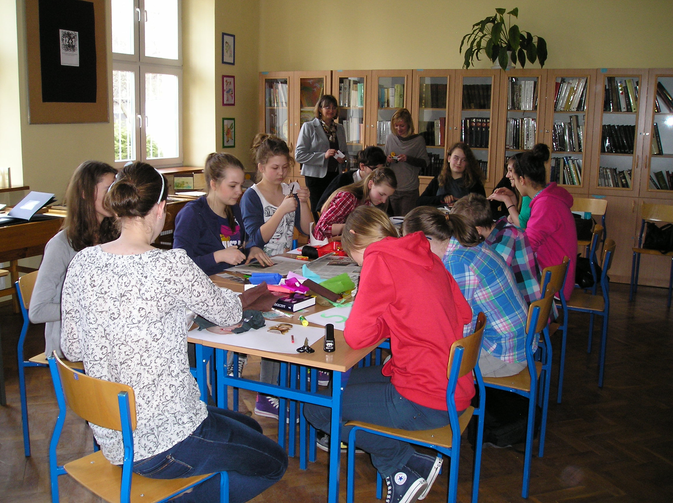 Strona biblioteki Gimnazjum Nr 2 w Zgierzu